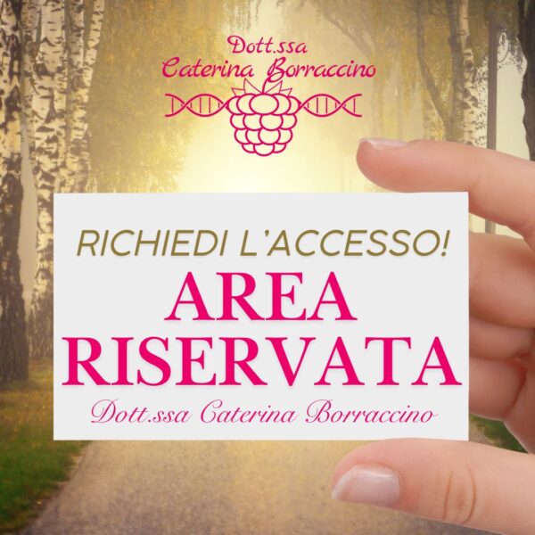 AREA RISERVATA: scopri come accedere